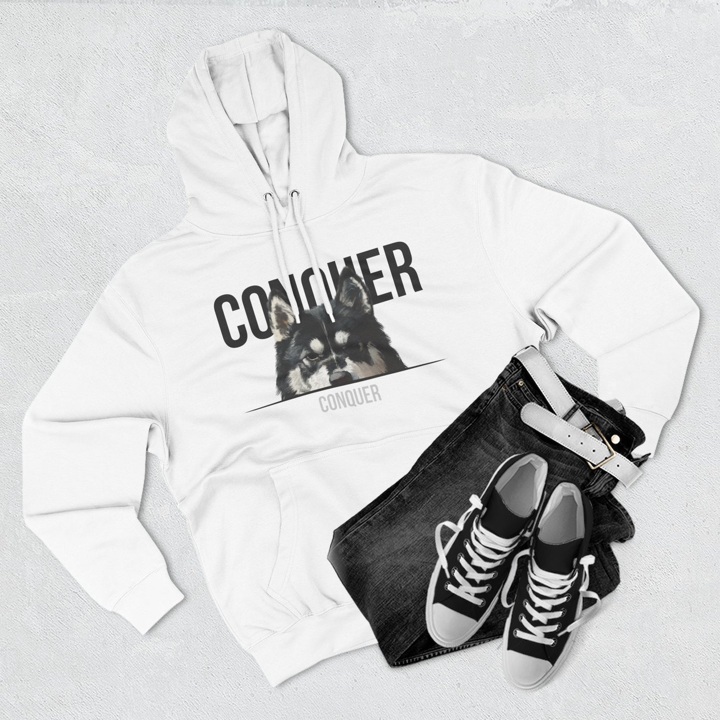 Alaskan Malamute (Dominance) Hoodie