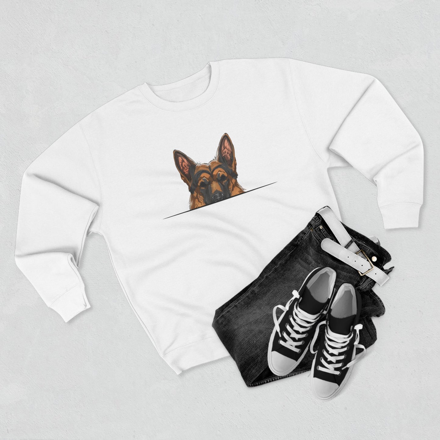 German Shepherd (Anime) Sweatshirt