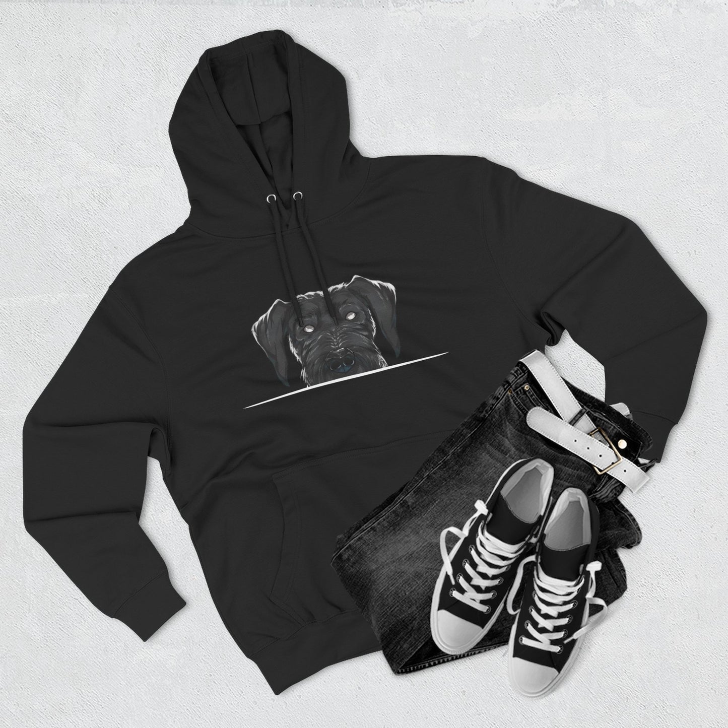 Giant Schnauzer (Anime) Hoodie