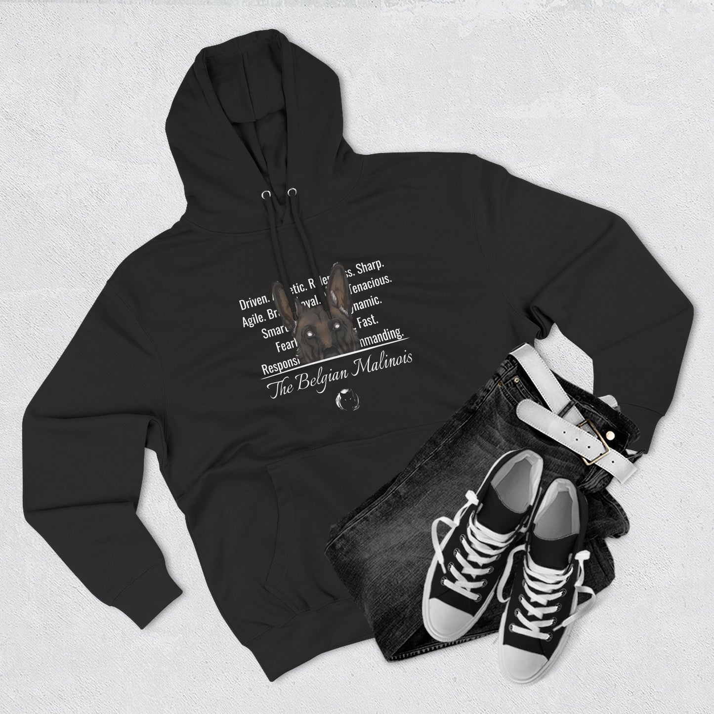 Belgian Malinois (Traits) Hoodie