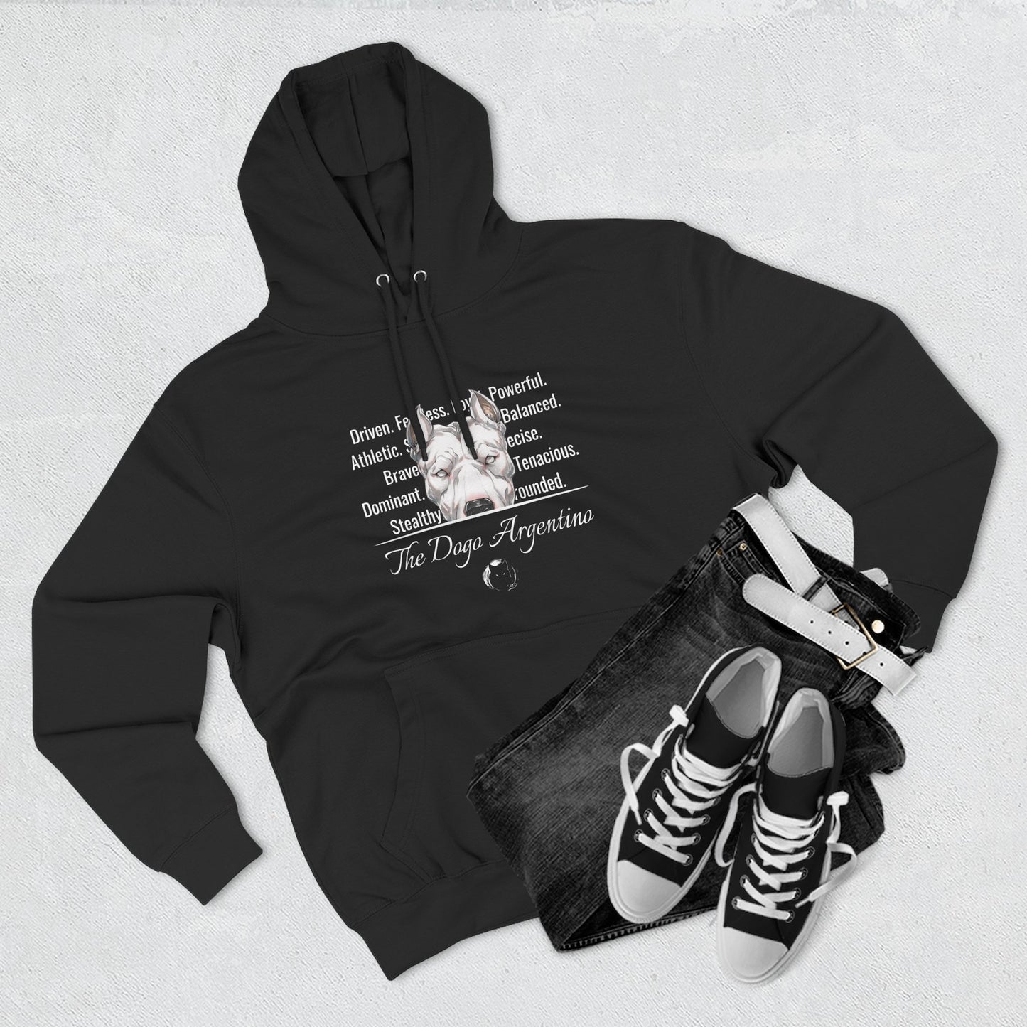 Dogo Argentino (Traits) Hoodie