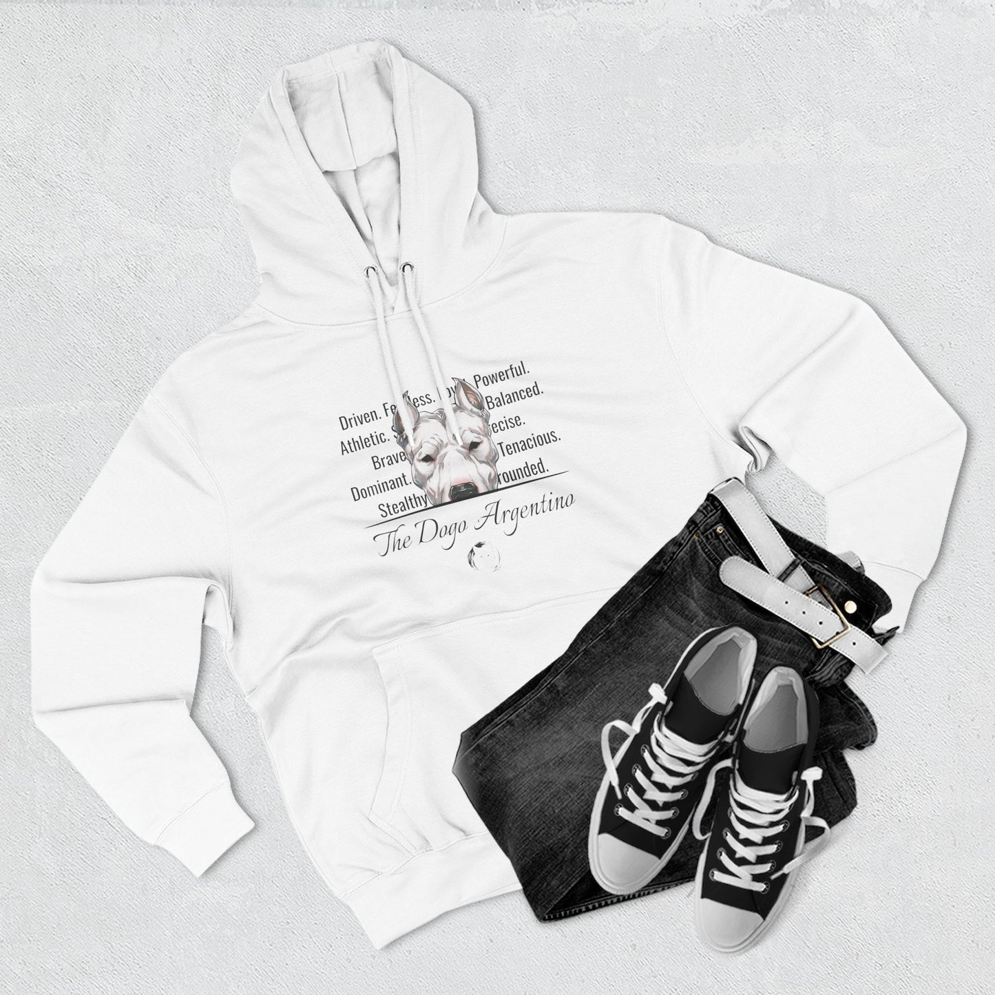 Dogo Argentino (Traits) Hoodie