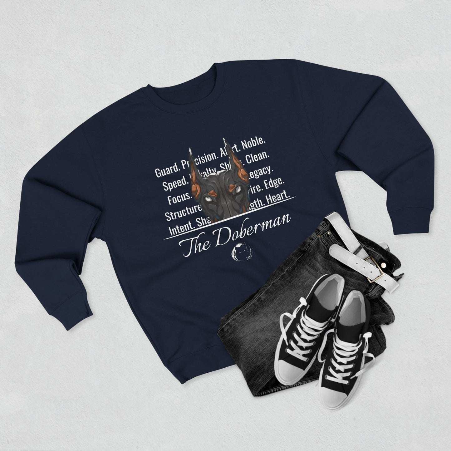 Doberman (Traits) Sweatshirt