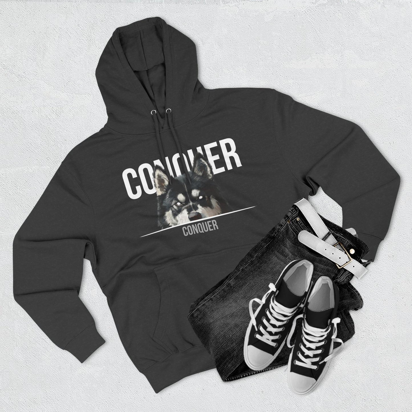 Alaskan Malamute (Dominance) Hoodie