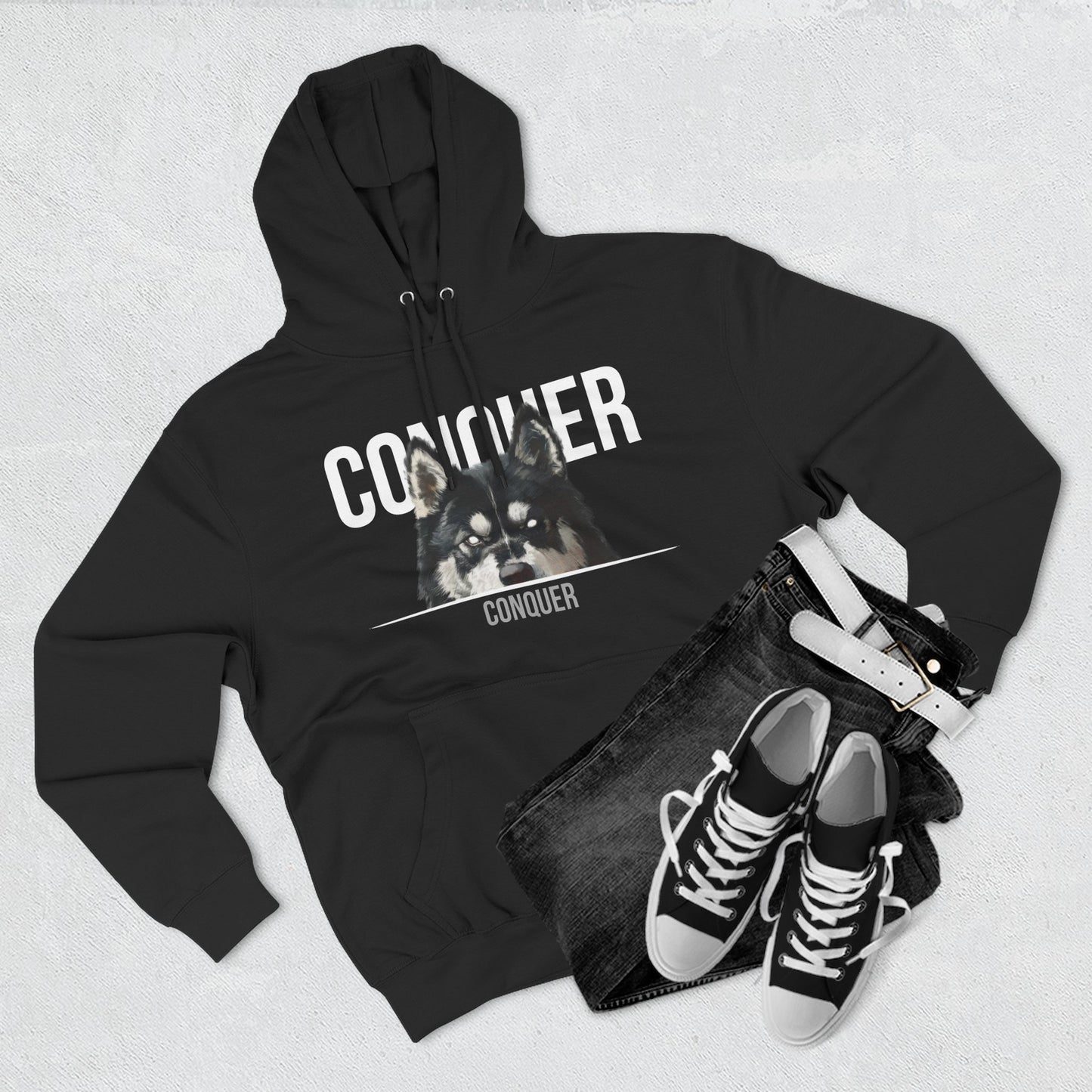 Alaskan Malamute (Dominance) Hoodie