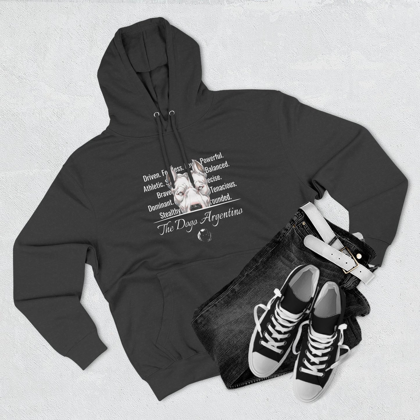 Dogo Argentino (Traits) Hoodie