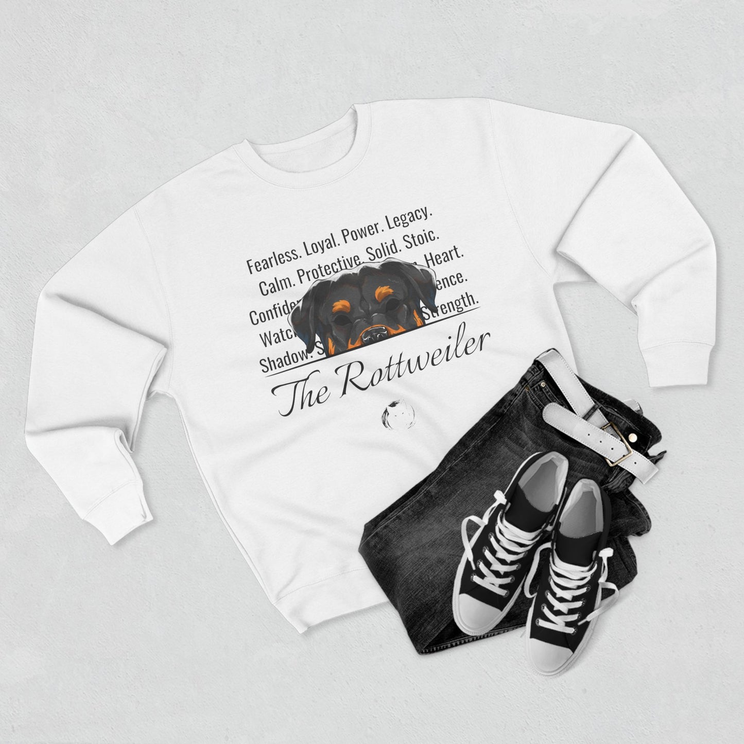 Rottweiler (Traits) Sweatshirt