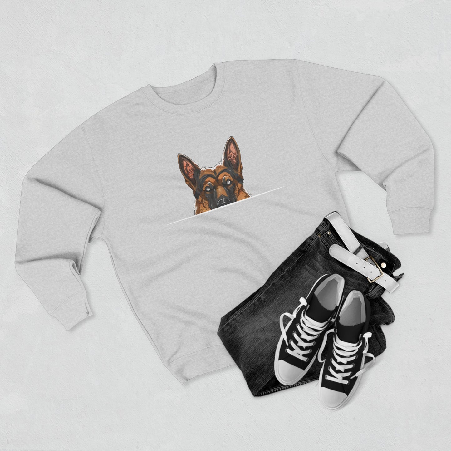 German Shepherd (Anime) Sweatshirt