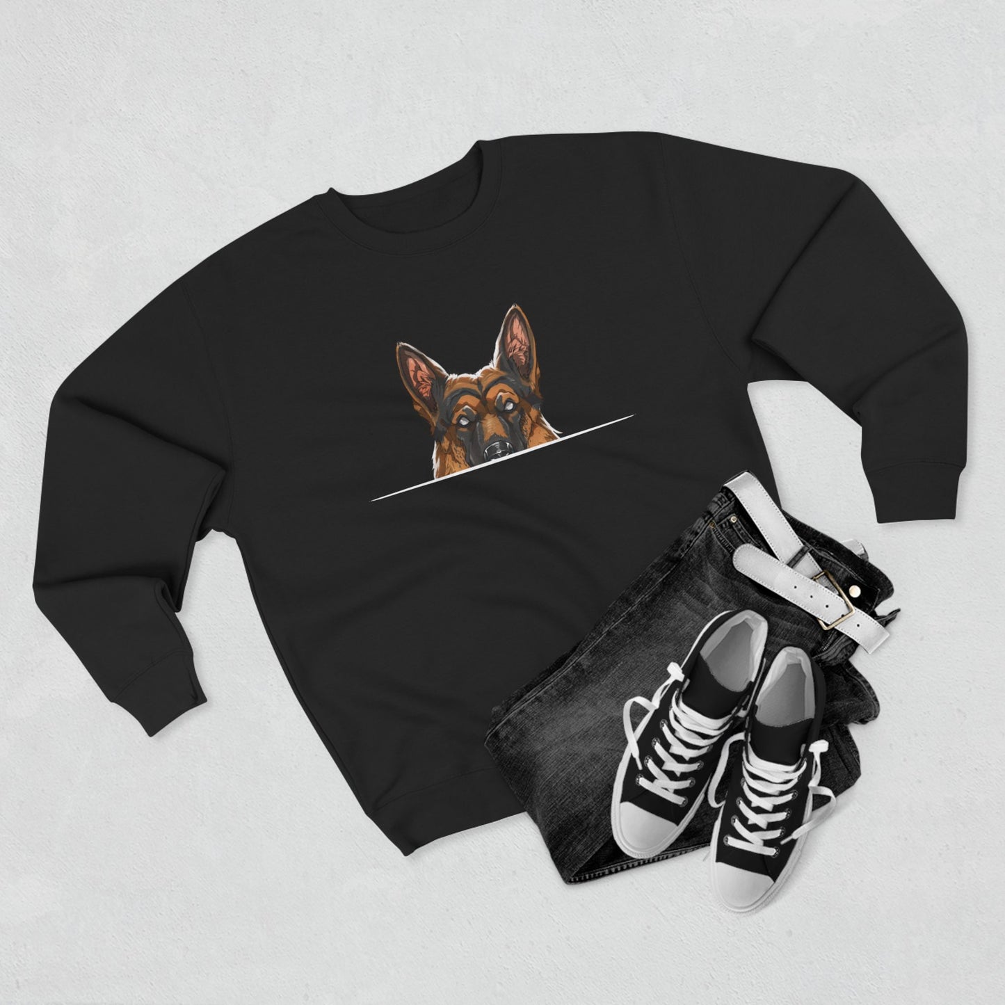 German Shepherd (Anime) Sweatshirt