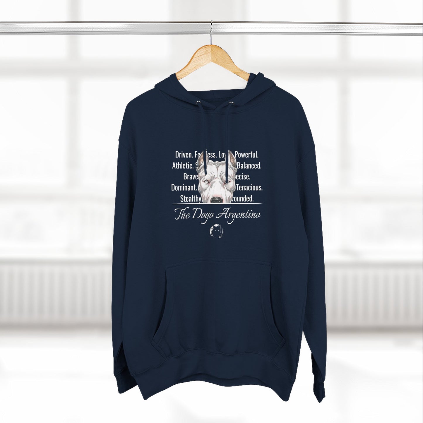 Dogo Argentino (Traits) Hoodie