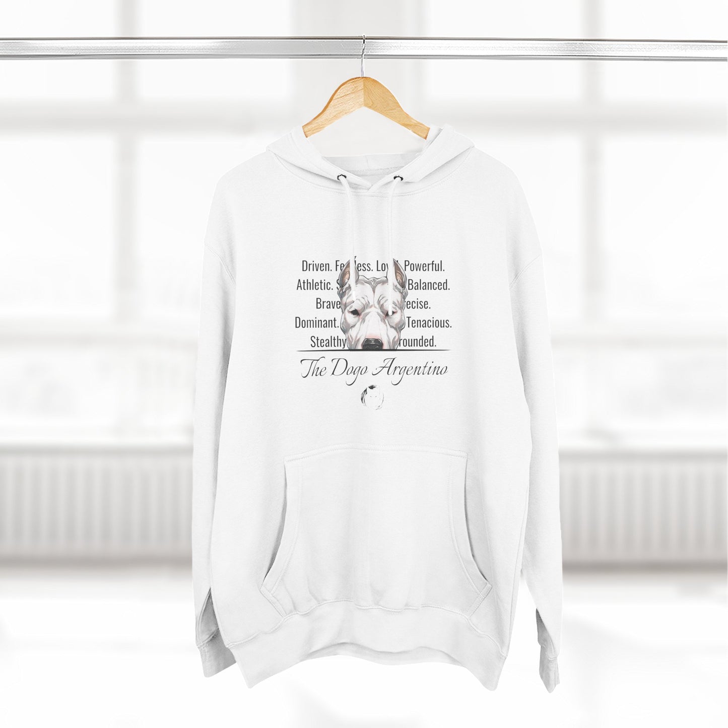 Dogo Argentino (Traits) Hoodie