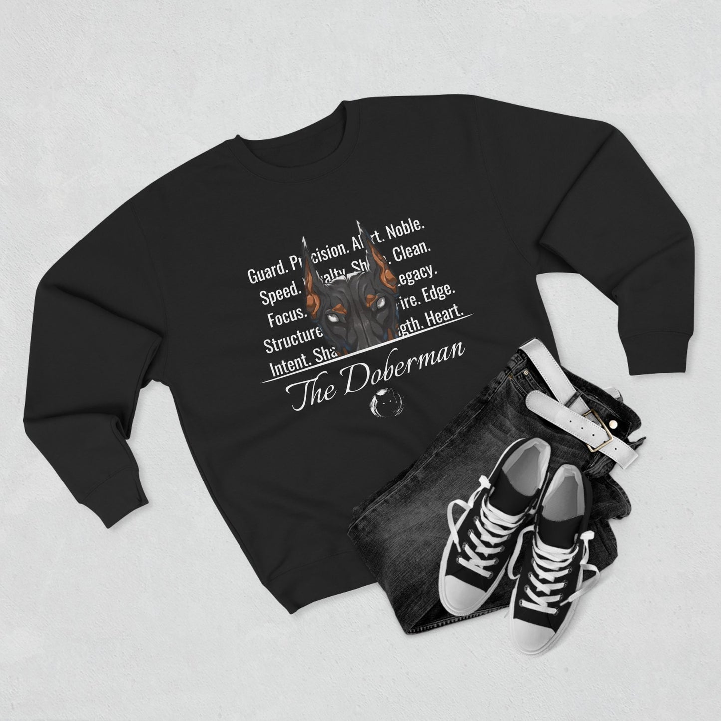 Doberman (Traits) Sweatshirt