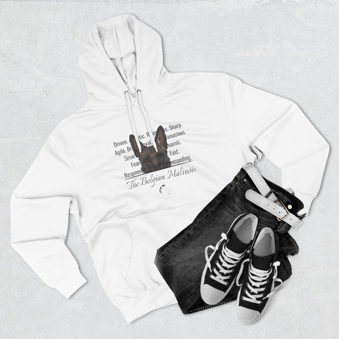Belgian Malinois (Traits) Hoodie