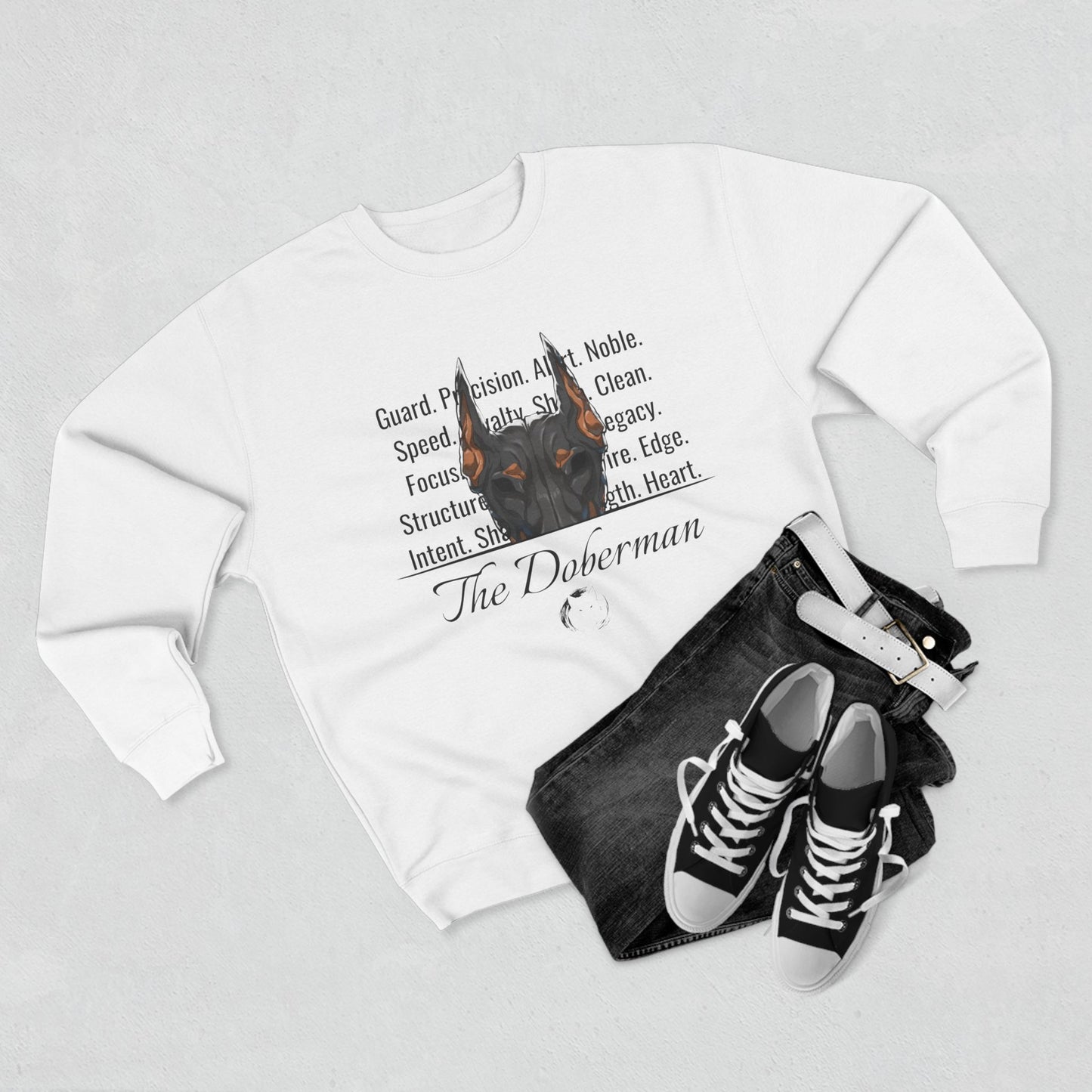 Doberman (Traits) Sweatshirt