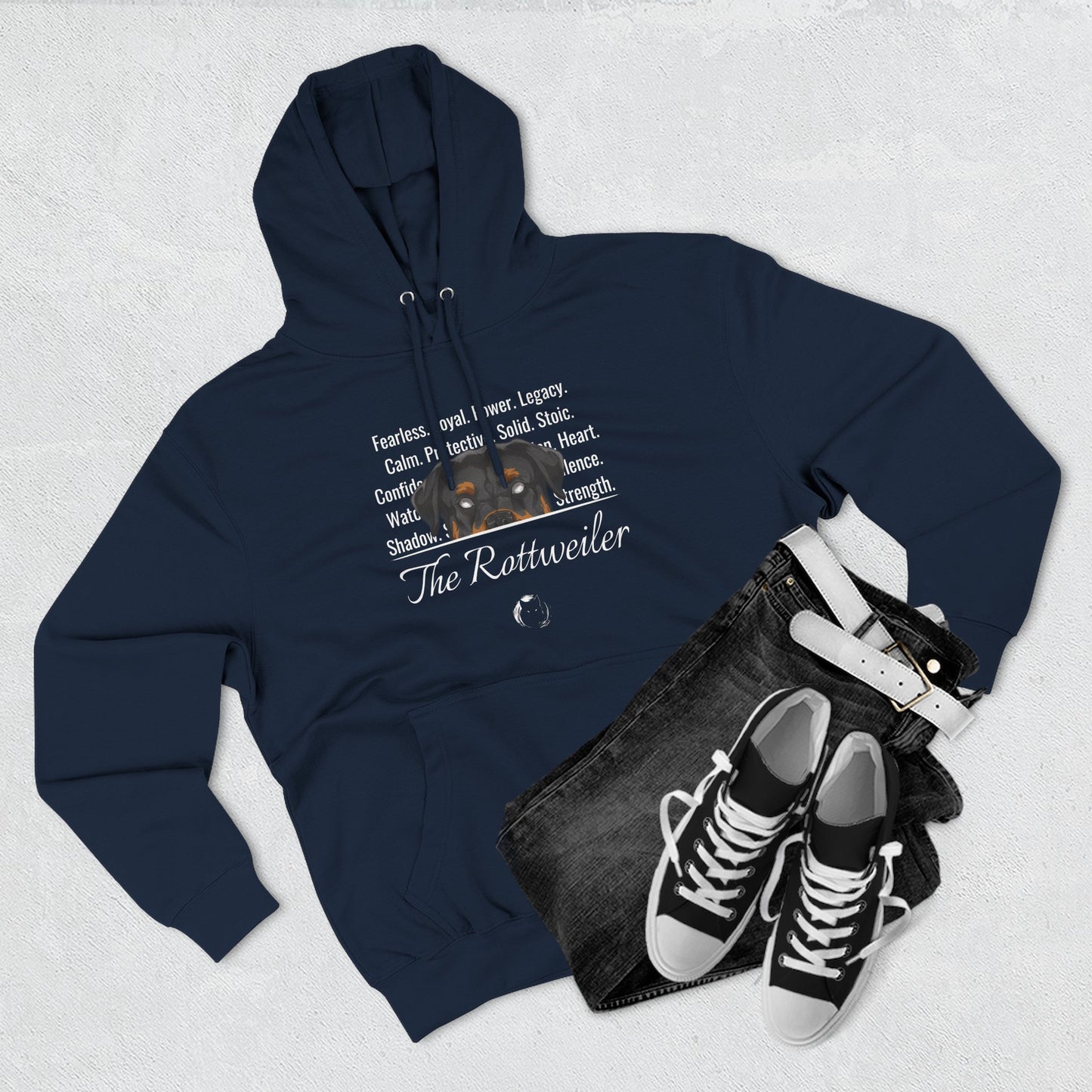 Rottweiler (Traits) Hoodie