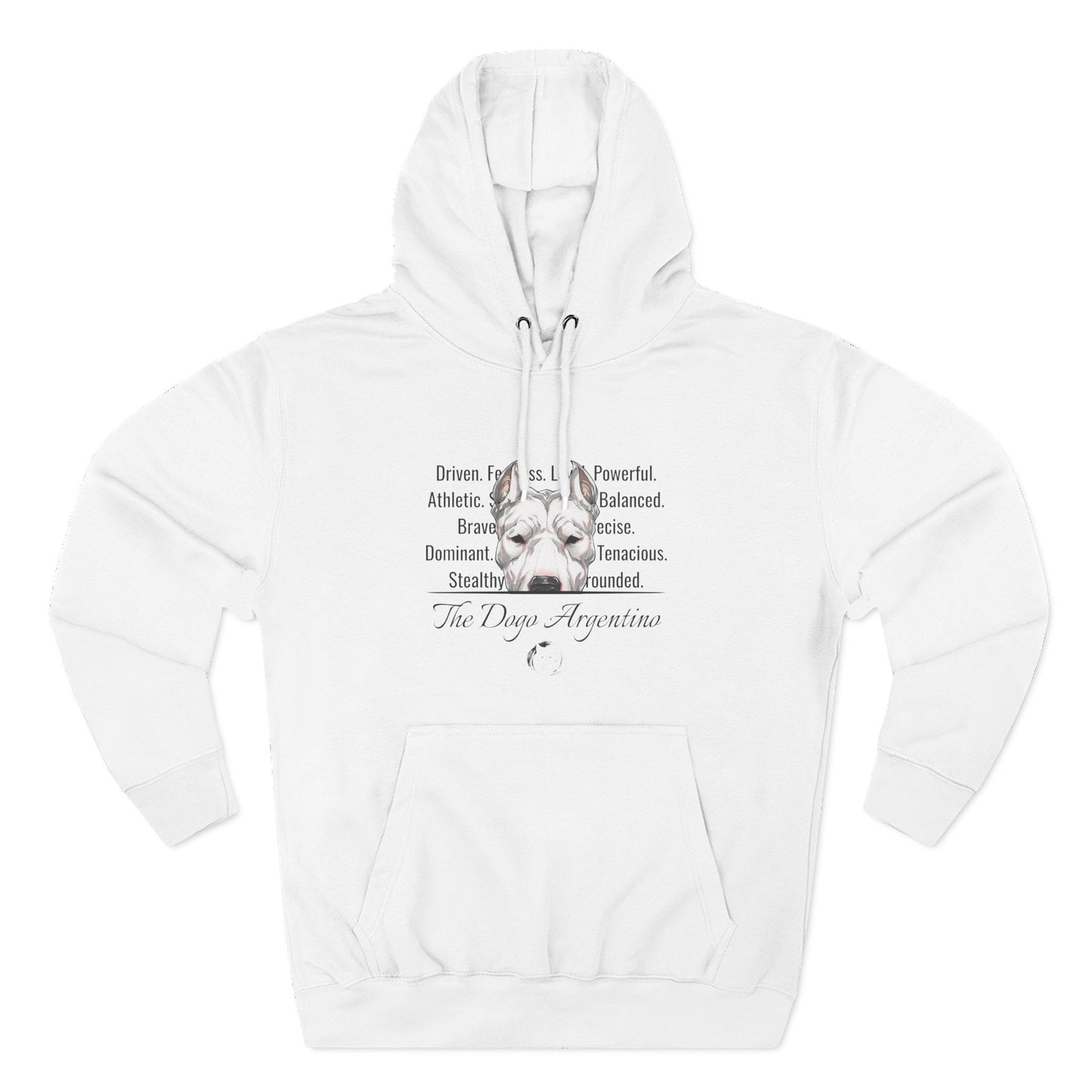 Dogo Argentino (Traits) Hoodie