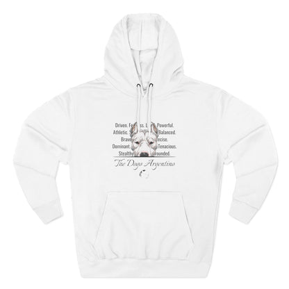 Dogo Argentino (Traits) Hoodie