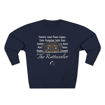 Rottweiler (Traits) Sweatshirt