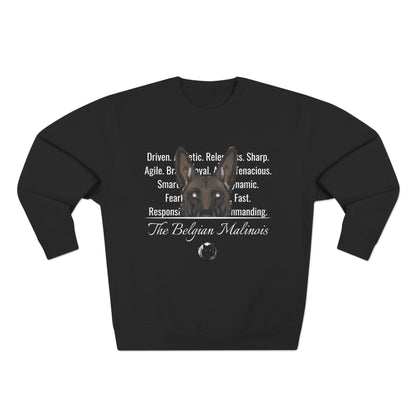 Belgian Malinois (Traits) Sweatshirt