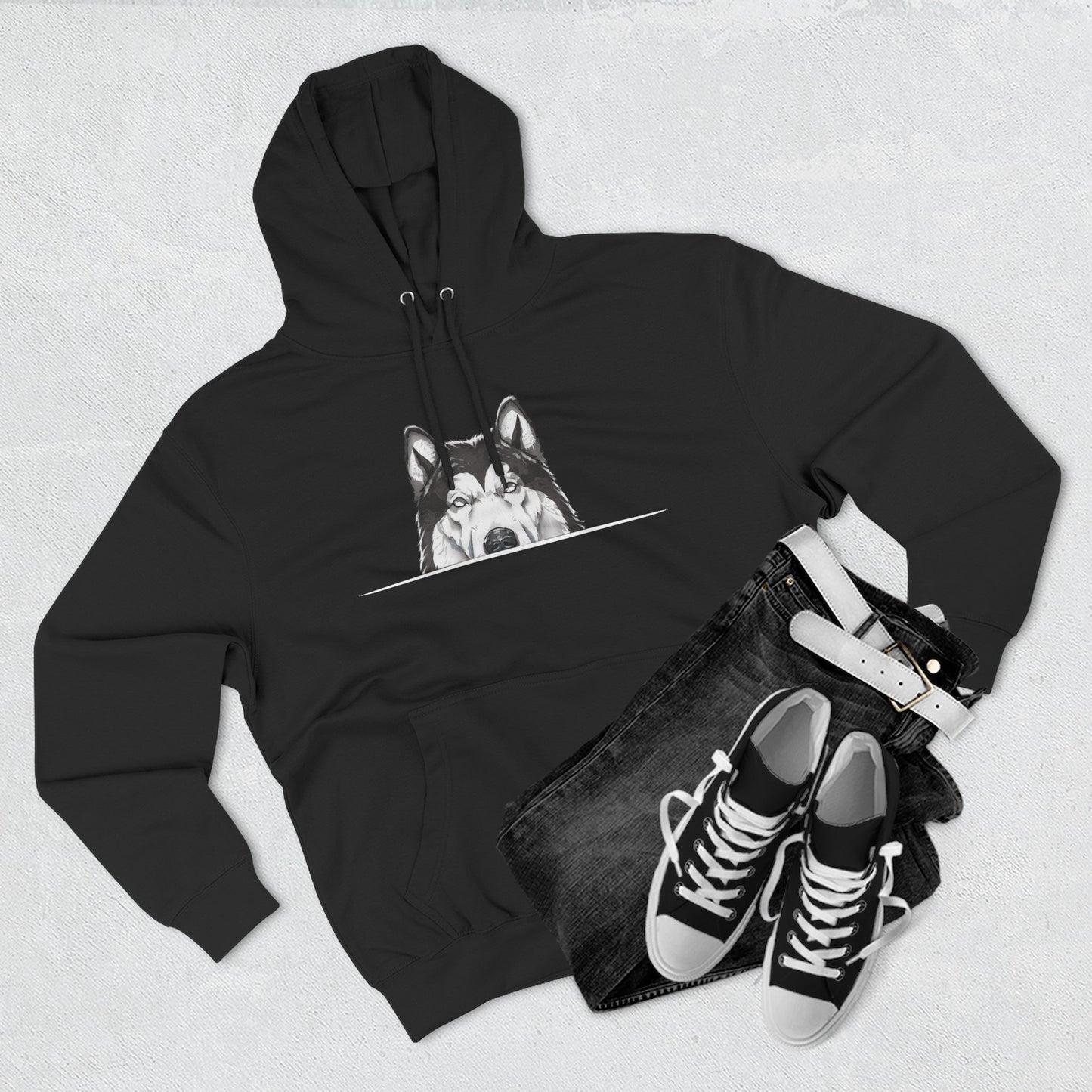 Alaskan Malamute (Anime) Hoodie