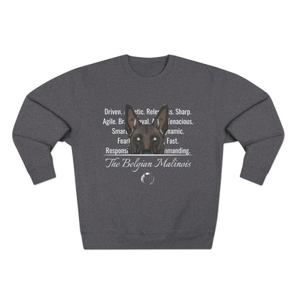 Belgian Malinois (Traits) Sweatshirt