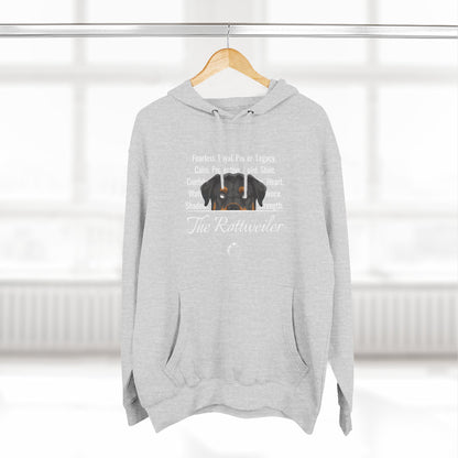 Rottweiler (Traits) Hoodie