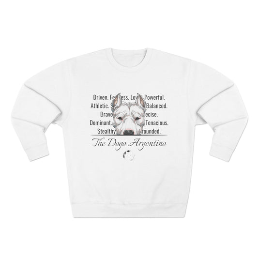 Dogo Argentino (Traits) Sweatshirt