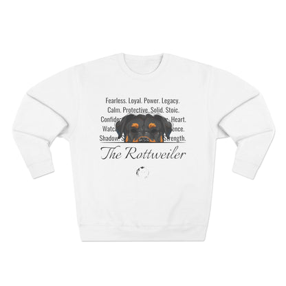 Rottweiler (Traits) Sweatshirt