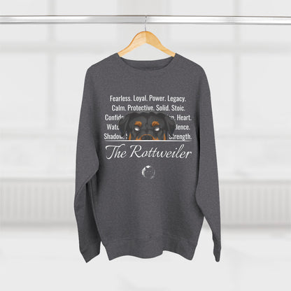 Rottweiler (Traits) Sweatshirt