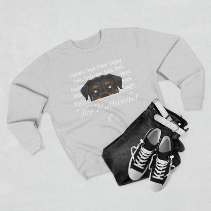 Rottweiler (Traits) Sweatshirt