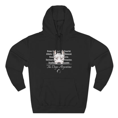 Dogo Argentino (Traits) Hoodie