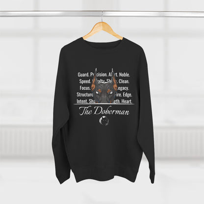 Doberman (Traits) Sweatshirt