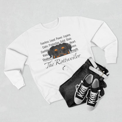 Rottweiler (Traits) Sweatshirt