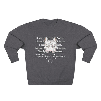 Dogo Argentino (Traits) Sweatshirt