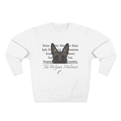 Belgian Malinois (Traits) Sweatshirt