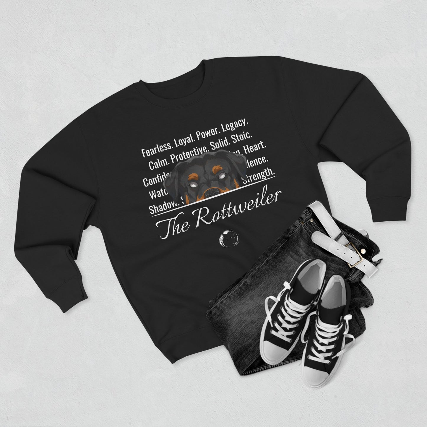 Rottweiler (Traits) Sweatshirt