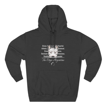 Dogo Argentino (Traits) Hoodie