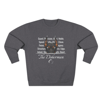 Doberman (Traits) Sweatshirt
