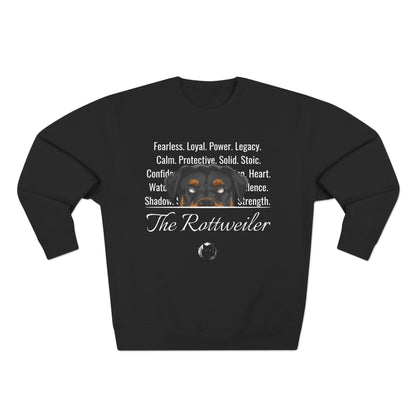 Rottweiler (Traits) Sweatshirt
