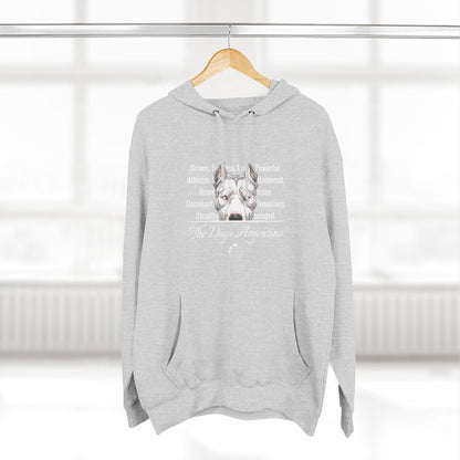 Dogo Argentino (Traits) Hoodie
