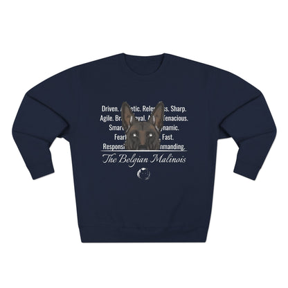 Belgian Malinois (Traits) Sweatshirt