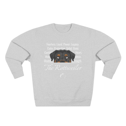 Rottweiler (Traits) Sweatshirt