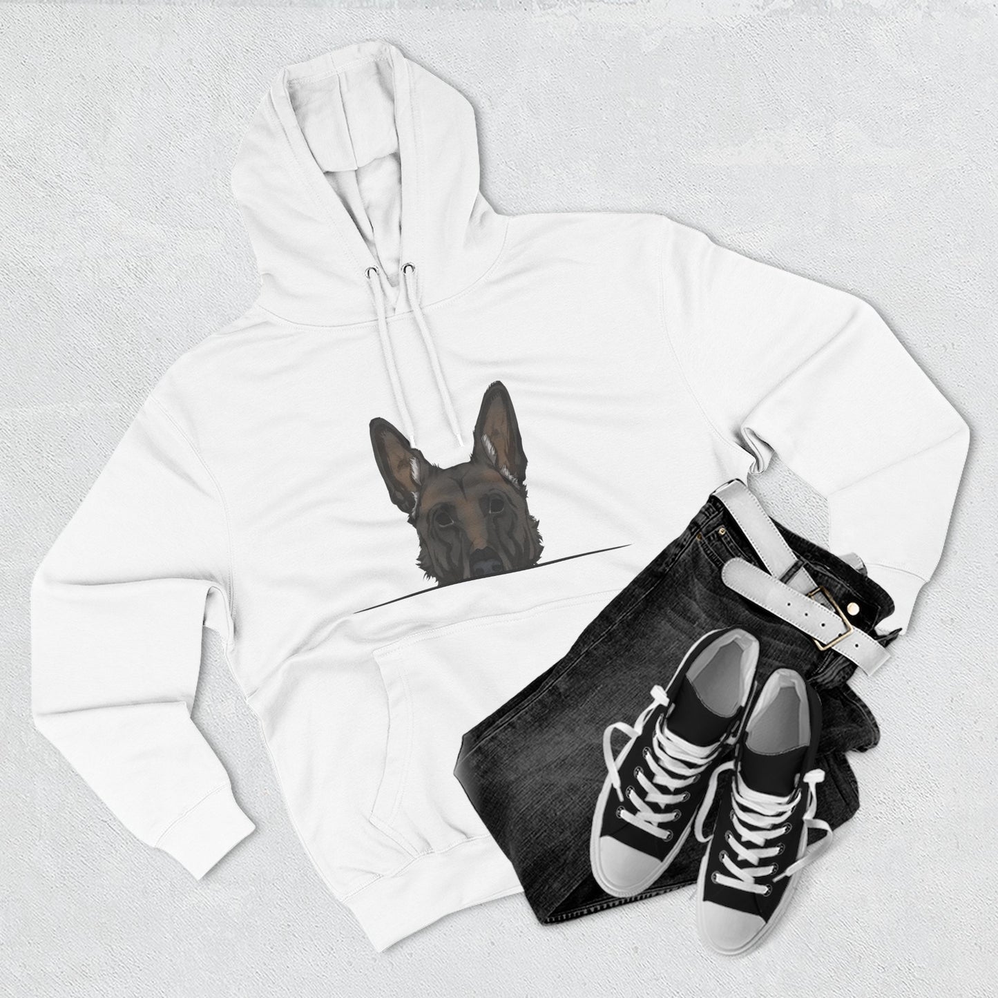 Belgian Malinois (Anime) Hoodie