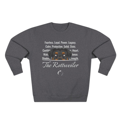 Rottweiler (Traits) Sweatshirt
