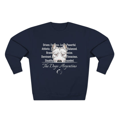 Dogo Argentino (Traits) Sweatshirt