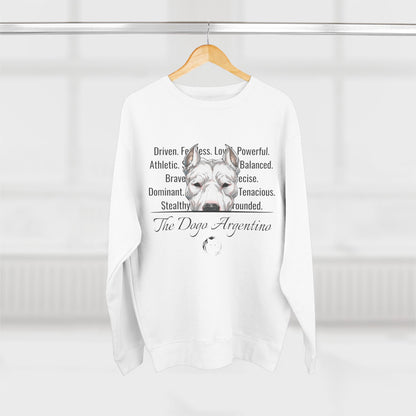 Dogo Argentino (Traits) Sweatshirt