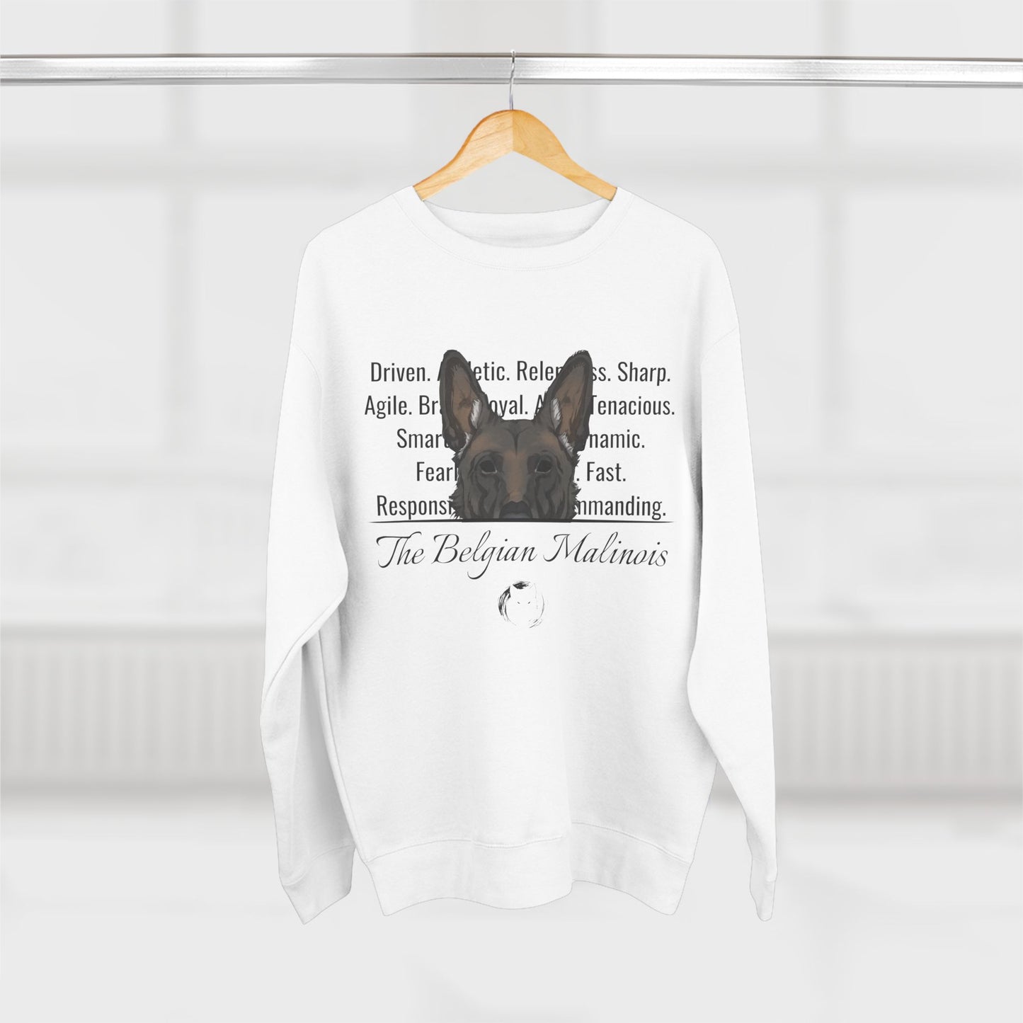 Belgian Malinois (Traits) Sweatshirt