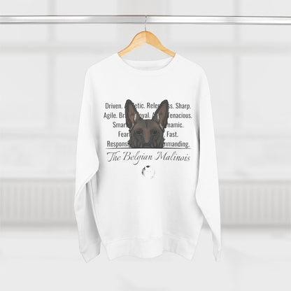 Belgian Malinois (Traits) Sweatshirt