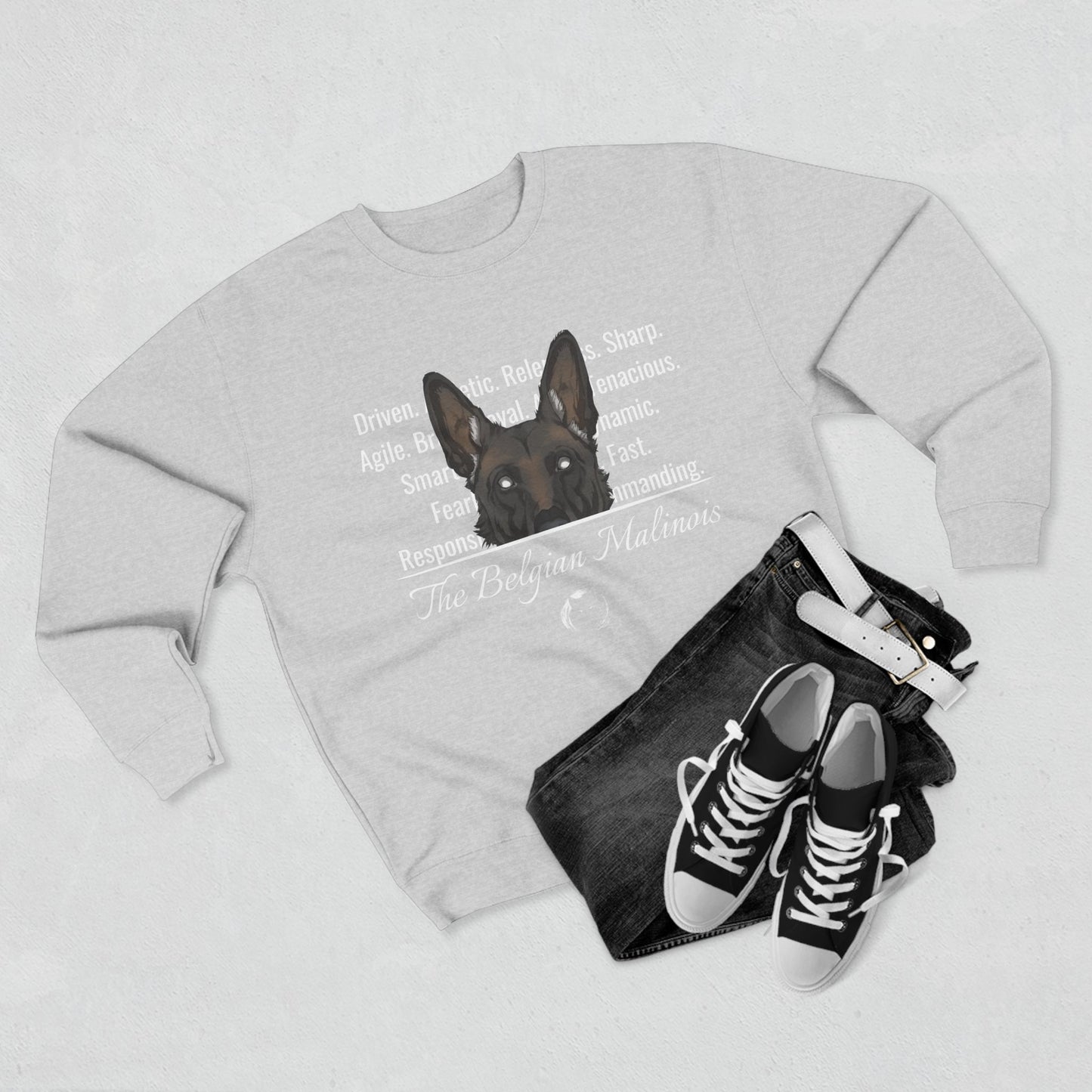 Belgian Malinois (Traits) Sweatshirt